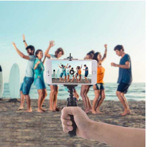 suport flexibil pentru telefon mobil pentru trepied